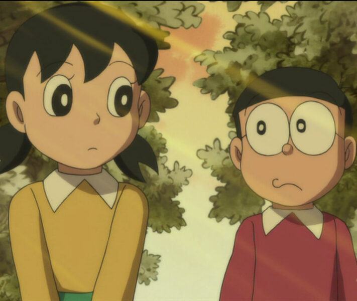 Hình ảnh Xuka và Nobita
