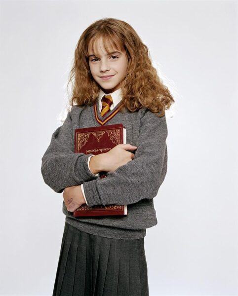 hình ảnh harry potter với nhân vật hermoine