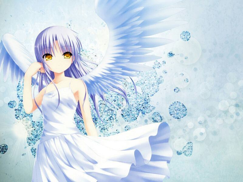 Hình ảnh anime thiên thần đẹp, dễ thương nhất