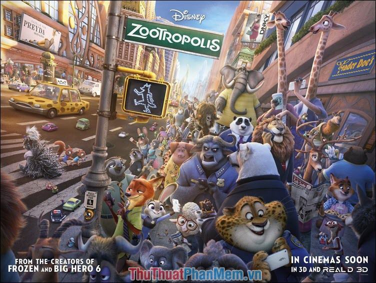 Zootopia – Sứ Mệnh Động Đất Thành Phố Động Vật (2016)