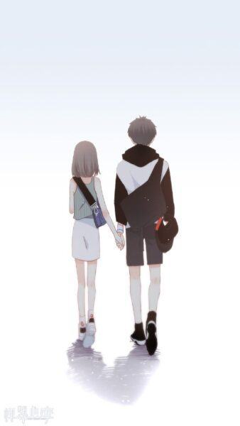 Hình ảnh cặp đôi tình yêu anime