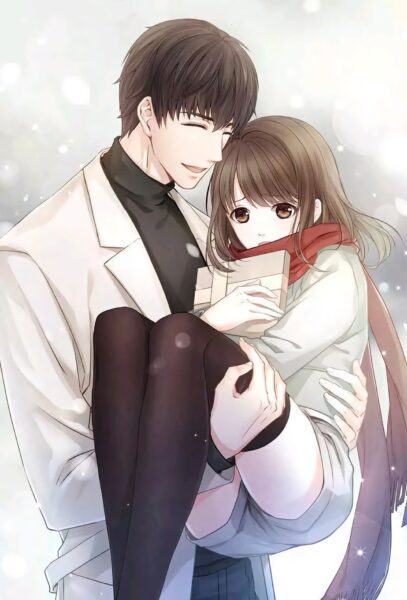 Hình ảnh cặp đôi anime dễ thương