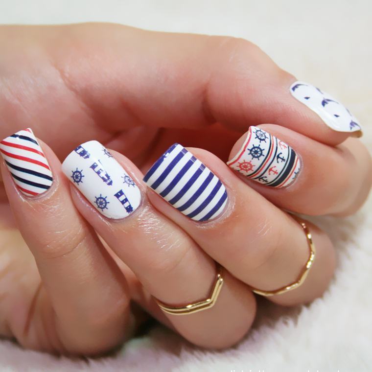 Mẫu nail đơn giản