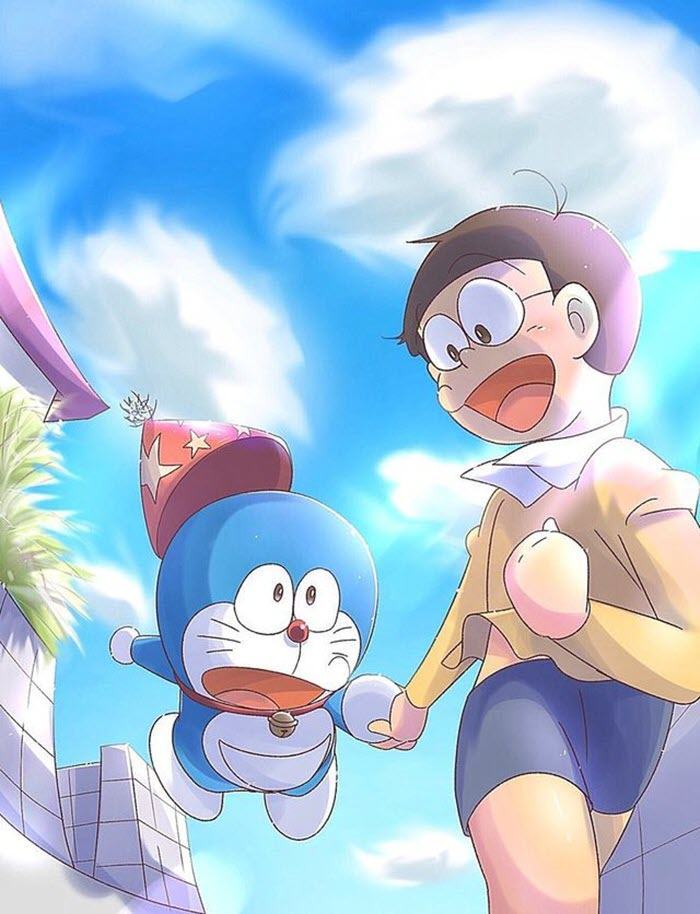 Nobita rất dễ thương và xinh đẹp