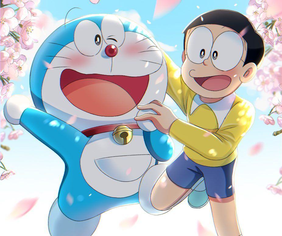 Hình ảnh Nobita dễ thương và đáng yêu