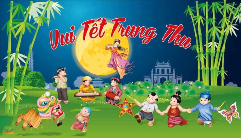 nền tết trung thu