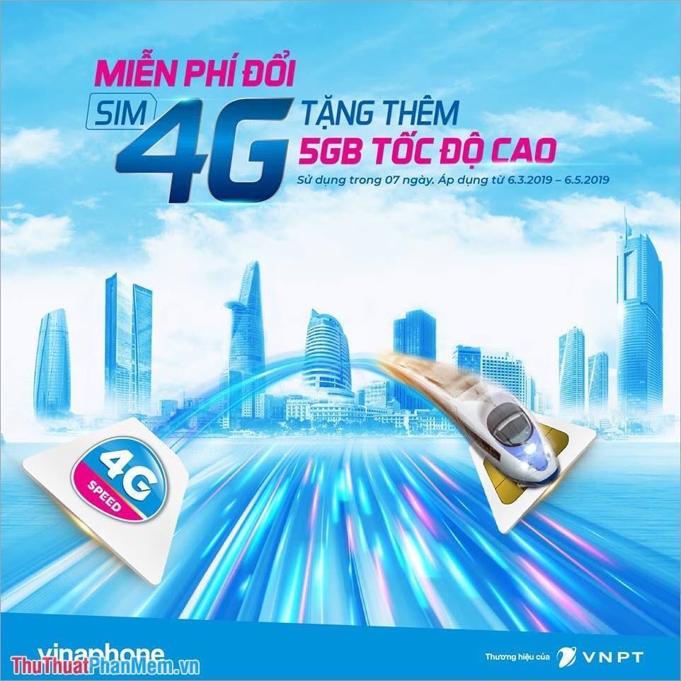 Kiểm tra dung lượng 4G VinaPhone