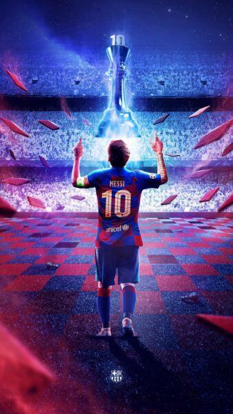 Ảnh 3D Messi mới nhất cho người hâm mộ