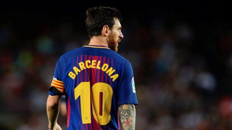 Ảnh Messi chụp sau lưng số 10