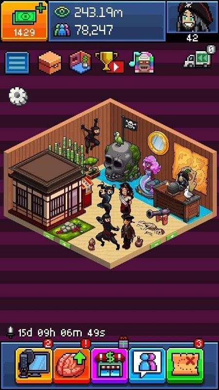 Bản mod PewDiePies Tuber Simulator