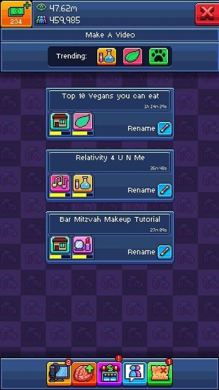 Apk mod PewDiePies Tuber Simulator