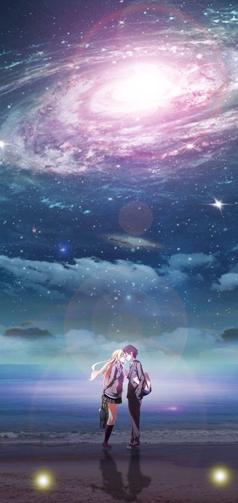 Hình ảnh bầu trời đêm anime đẹp lãng mạn nhất