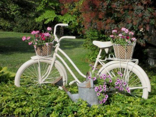 Hình ảnh xe đạp hoa đẹp