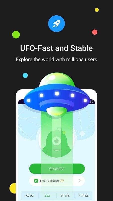 Bản mod UFO VPN miễn phí