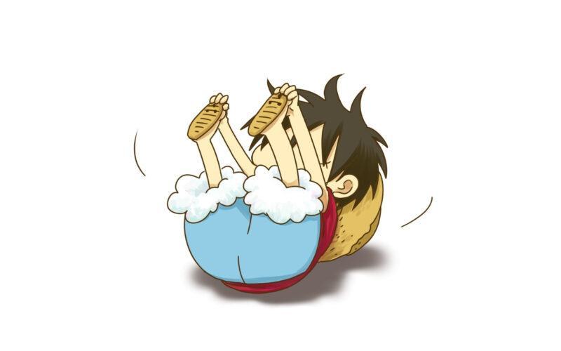 Hình Ảnh Luffy Cười Cute, NGẦU LÒI vô cùng đáng yêu - TH Điện Biên Đông