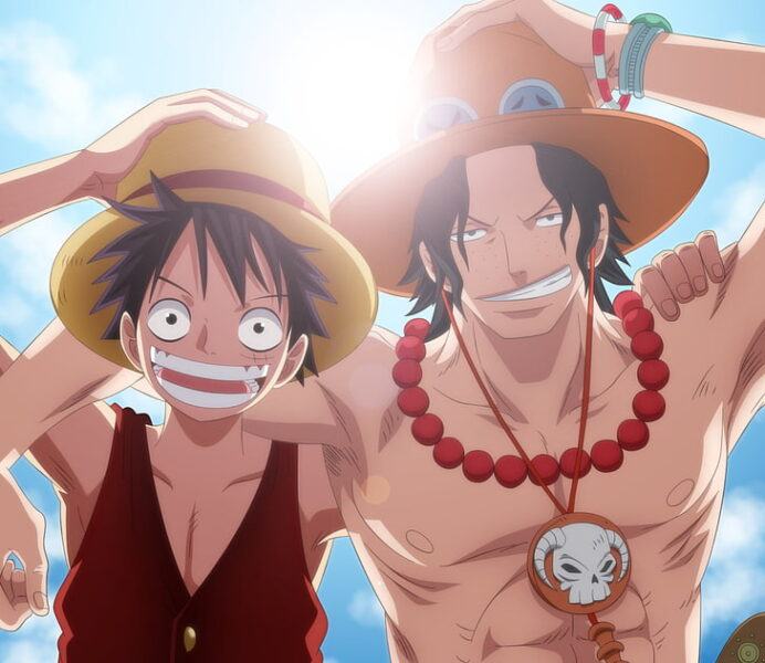 hình luffy và zoro