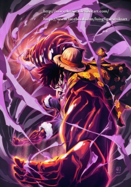 Luffy gear 4 . hình nền