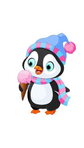 Hình ảnh anime chim cánh cụt siêu đáng yêu
