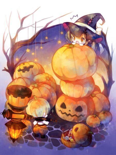 Hình nền Nền Hình Nền Chân Dung Phù Thủy Anime Halloween Nền Hình Halloween  Dễ Thương Dễ Vẽ Background Vector để tải xuống miễn phí  Pngtree