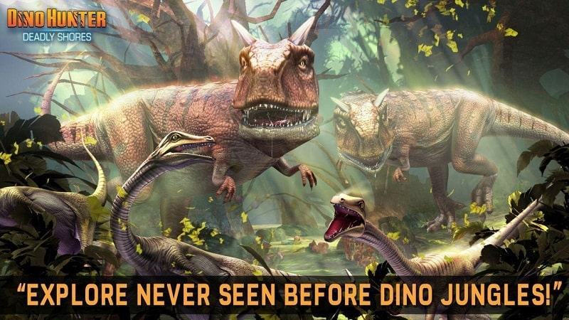 Tải mod DINO HUNTER CỬA HÀNG CHẾT CHẾT