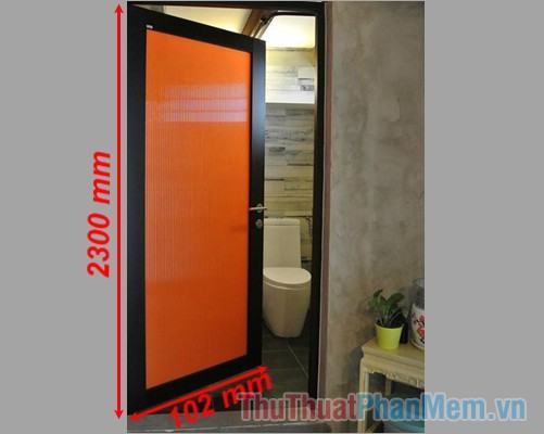 Kích thước cửa toilet tiêu chuẩn và thông dụng - 2