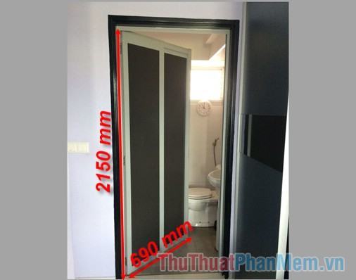 Kích thước cửa toilet tiêu chuẩn và thông dụng - 1