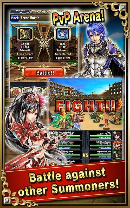 Bản mod Brave Frontier miễn phí