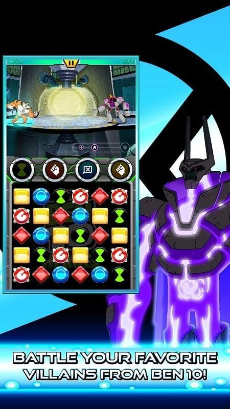 Apk mod Ben 10 Heroes