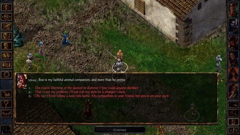 Baldurs Gate Phiên bản nâng cao mod android