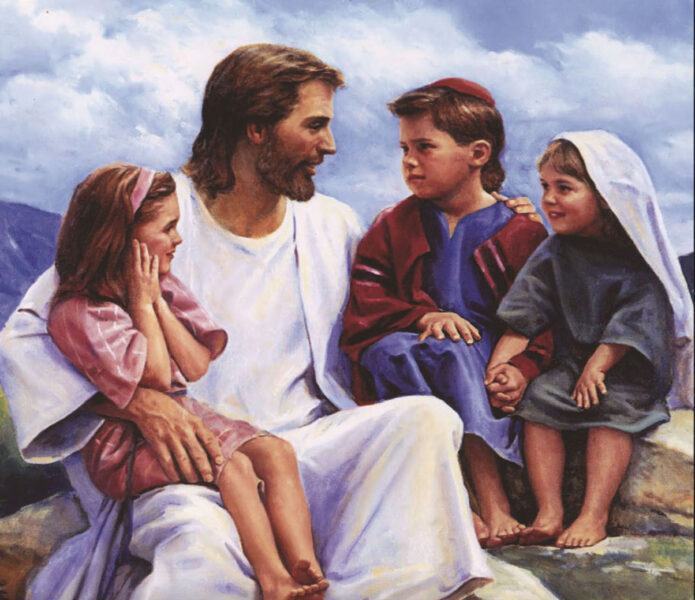 Hình ảnh Chúa Giêsu và trẻ em