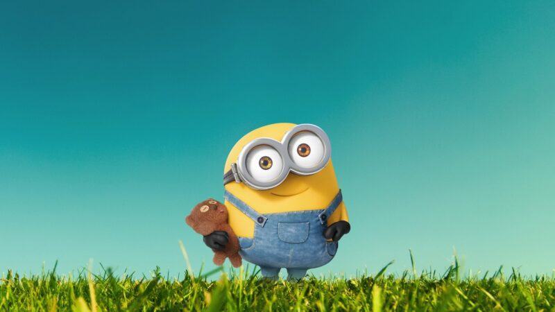 Hình ảnh hoạt hình Minion đứng một mình