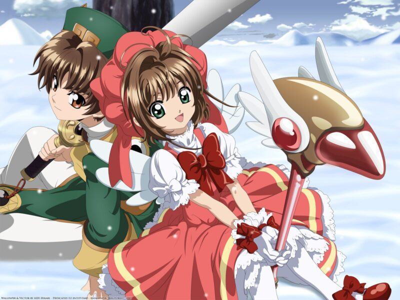 Hình ảnh của Sakura và Syaoran