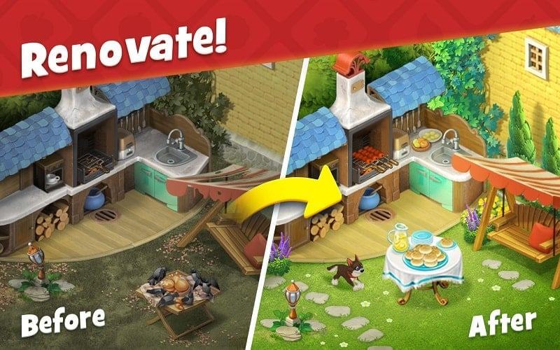 apk mod Gardenscapes