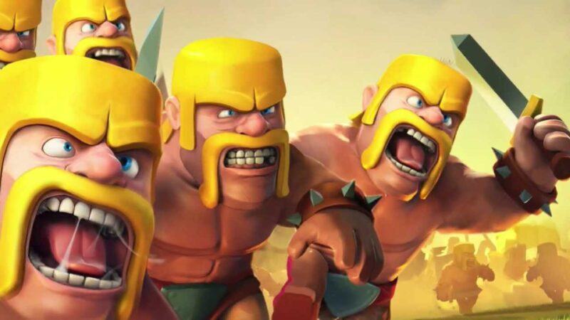 Hình ảnh chiến binh mũ vàng Clash of Clans