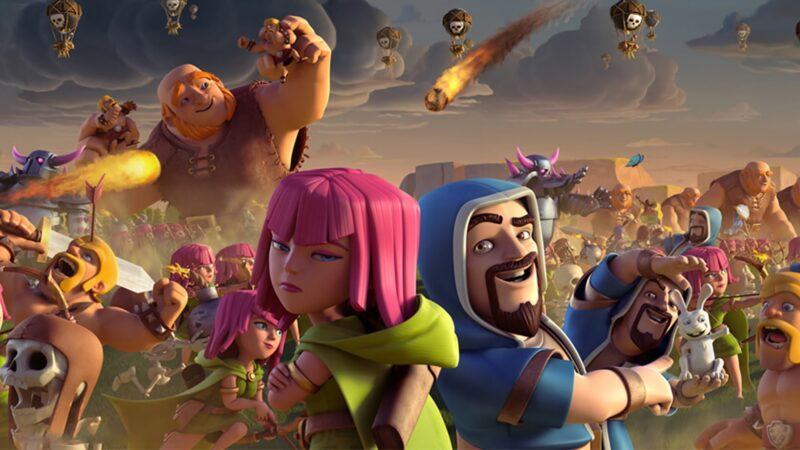 Làng Clash of Clans và hình ảnh cư dân