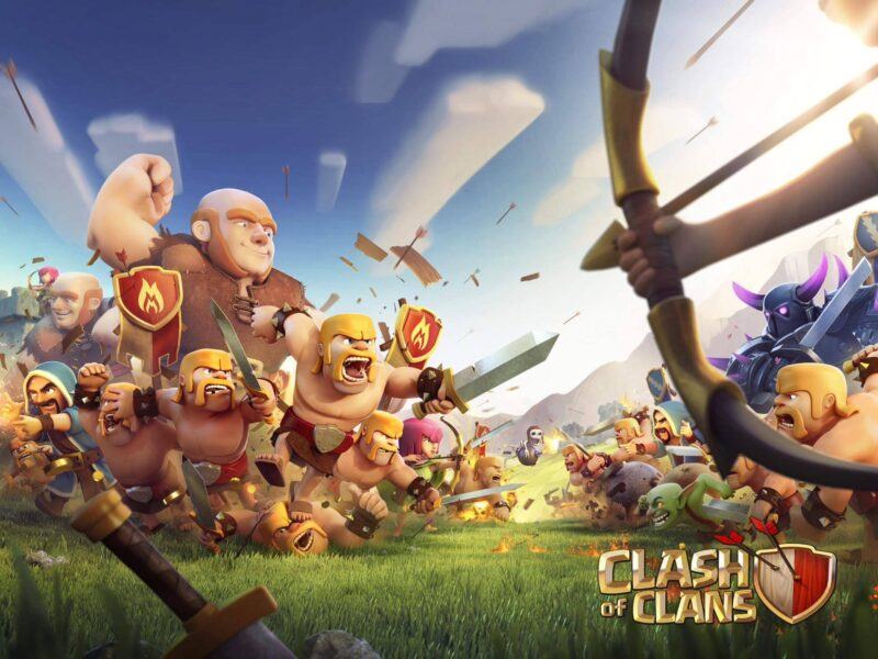 Hình ảnh tổng tấn công Clash of Clans