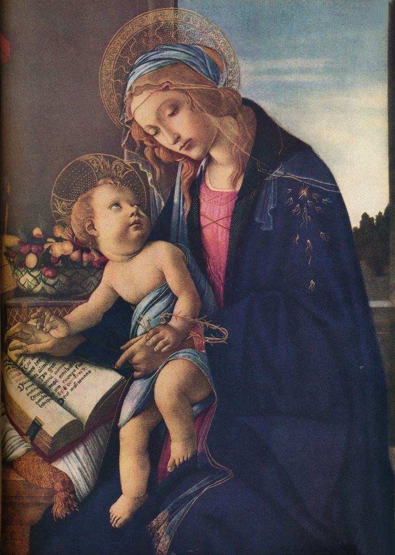 Hình Chúa Giêsu với Mẹ Maria