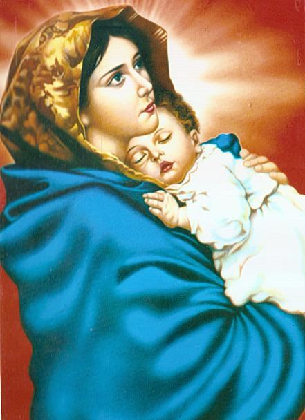 Hình ảnh đẹp về Đức Mẹ và Chúa Giêsu