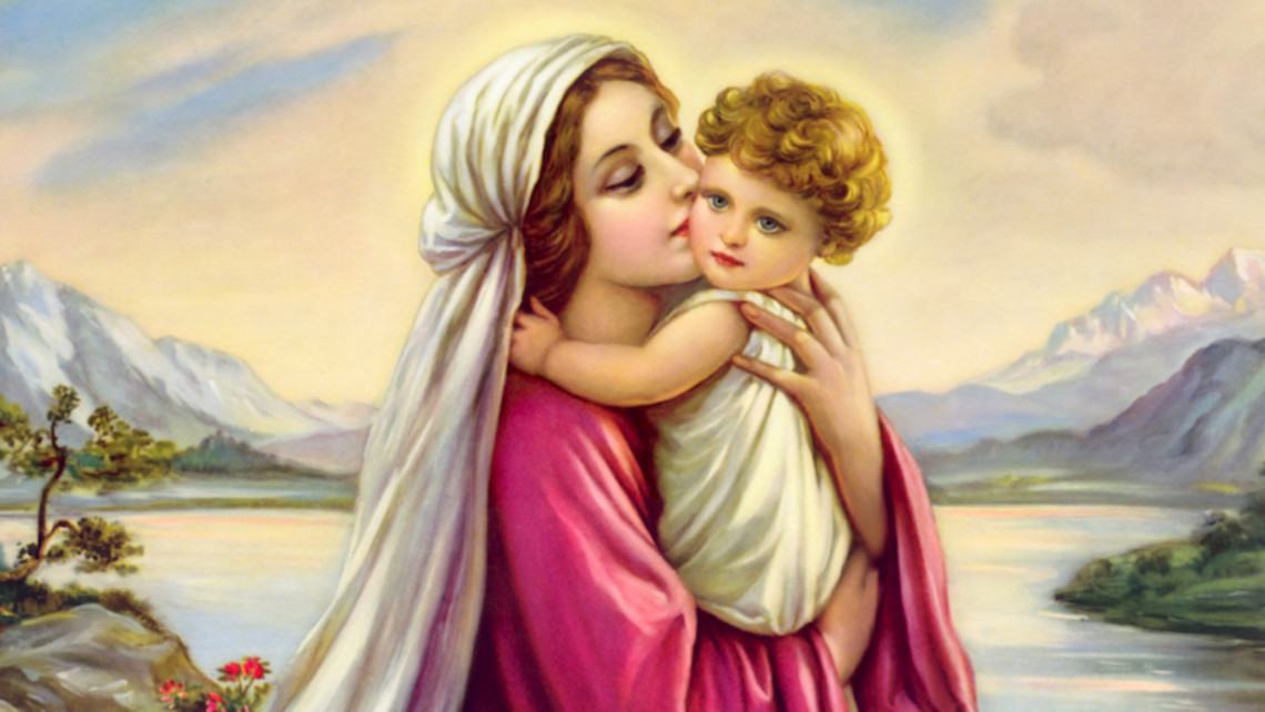 Hình ảnh đẹp của Đức Trinh Nữ Maria
