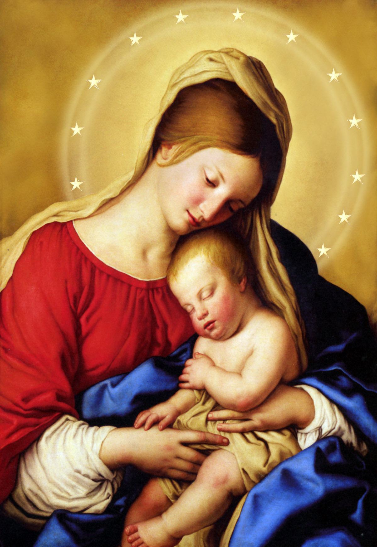 Hình ảnh đẹp về Đức Mẹ và Chúa Giêsu