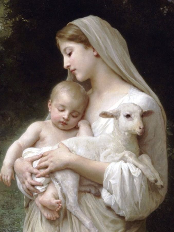 Hình ảnh Đức Mẹ Maria và Chúa Giêsu