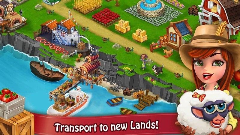 Farm Day Village Farming mod apk miễn phí