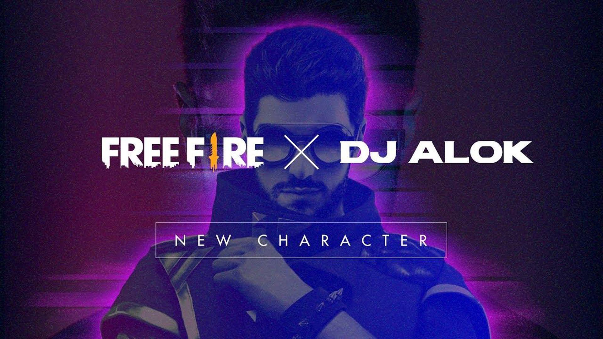 Hình Nền DJ Alok Free Fire Full HD