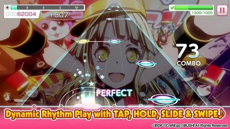 BanG Dream Girls Band Party mod apk miễn phí