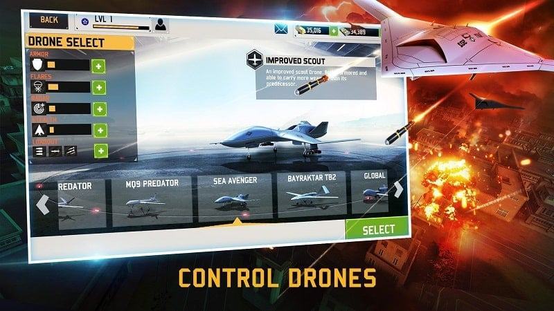 Apk mod Drone Shadow Strike 3 miễn phí