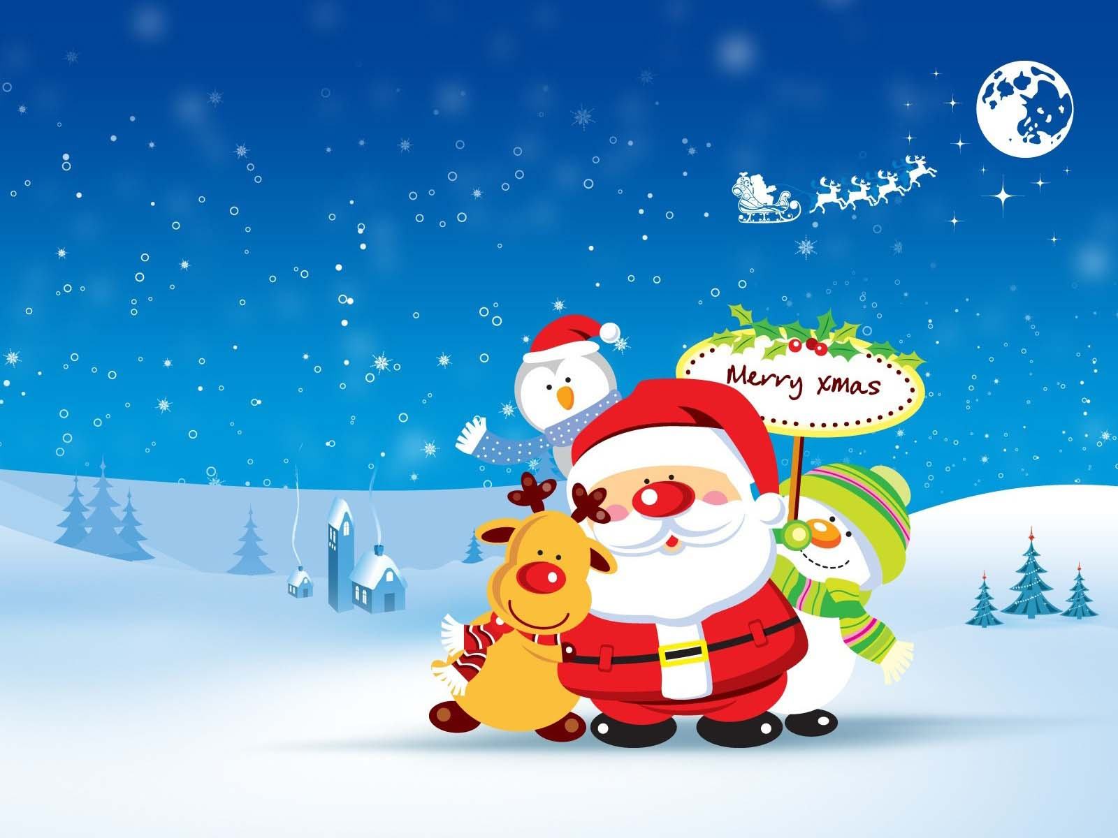 Ảnh ông già noel dễ thương