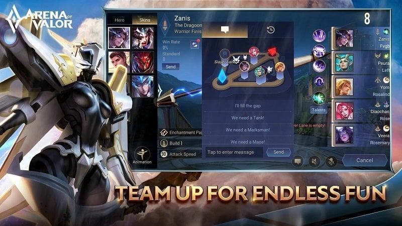 Apk mod Arena of Valor