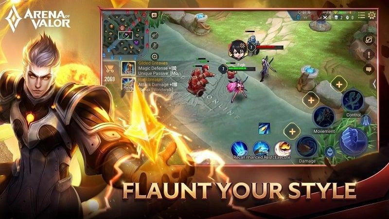 Bản mod Arena of Valor miễn phí