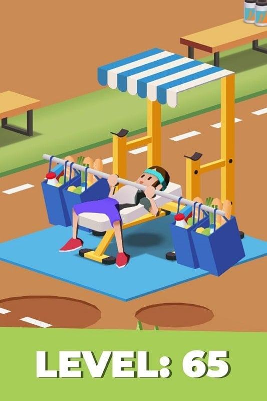 Idle Fitness Gym Tycoon mod miễn phí