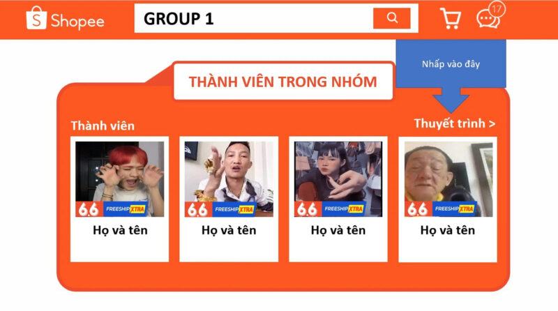 Mẫu PowerPoint giới thiệu thành viên